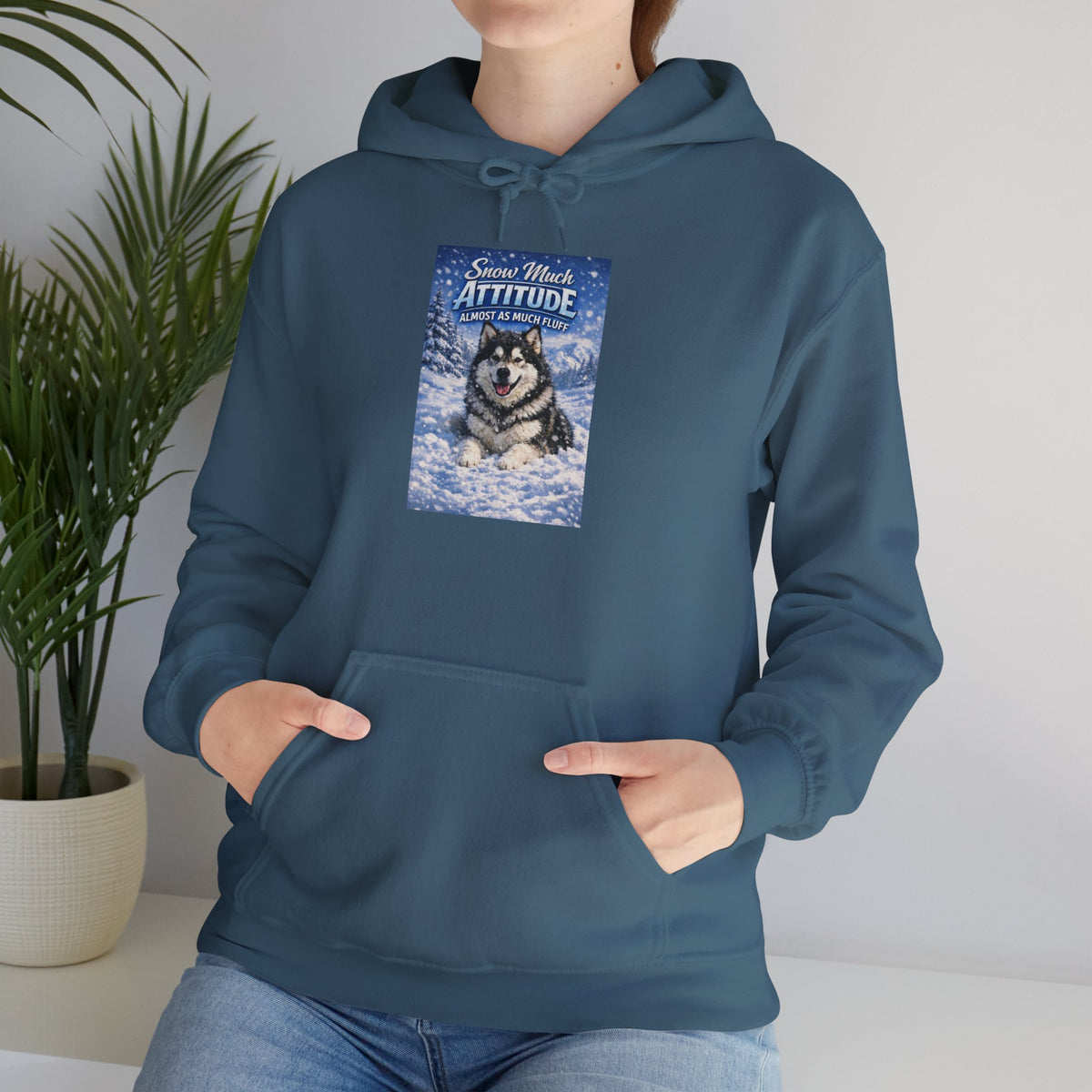 Snow Much Attitude Unisex Hoodie