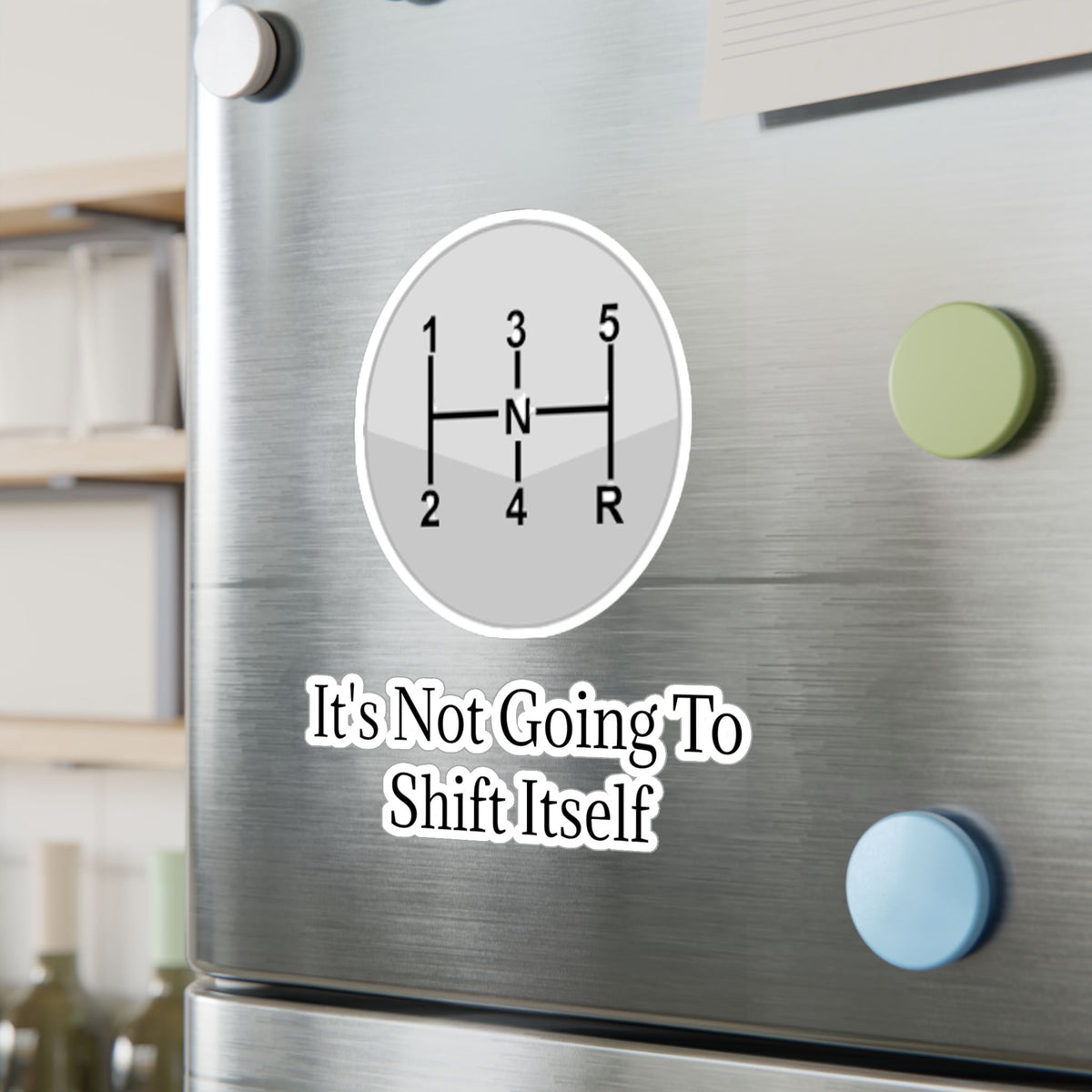 Shift Itself Vinyl Decal