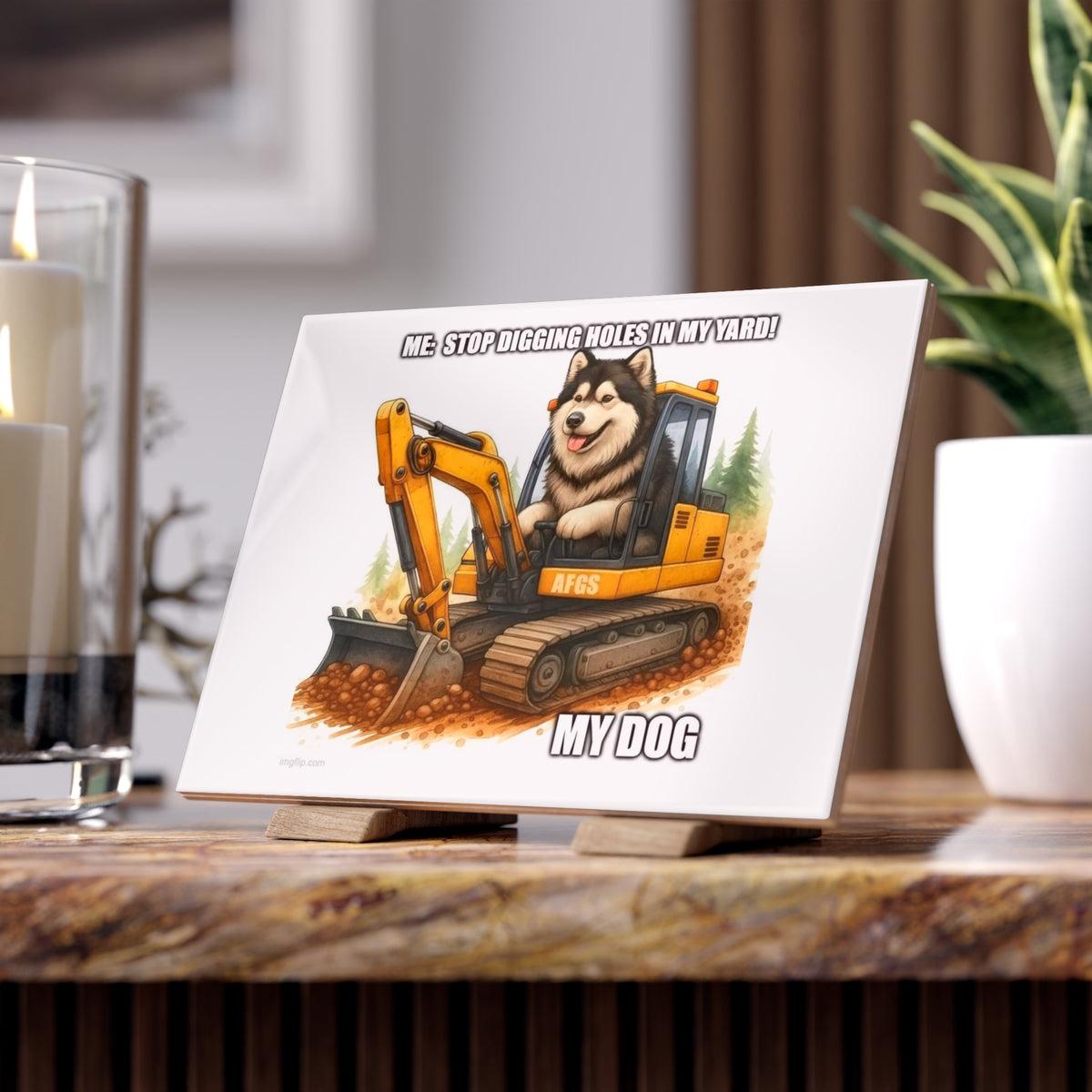 Digmaster 2000 Ceramic Photo Tile
