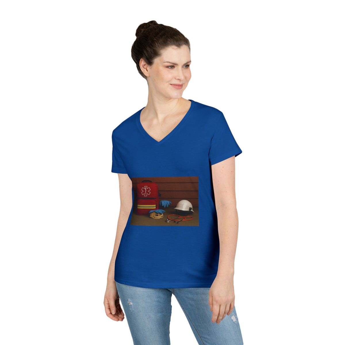 EMS Appreciation Women's V-Neck Tee