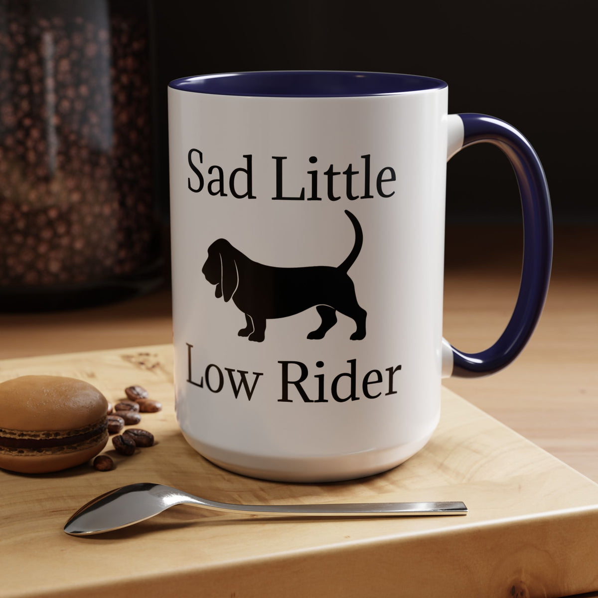 Sad Little Low Rider 2-Tone Coffee Mug