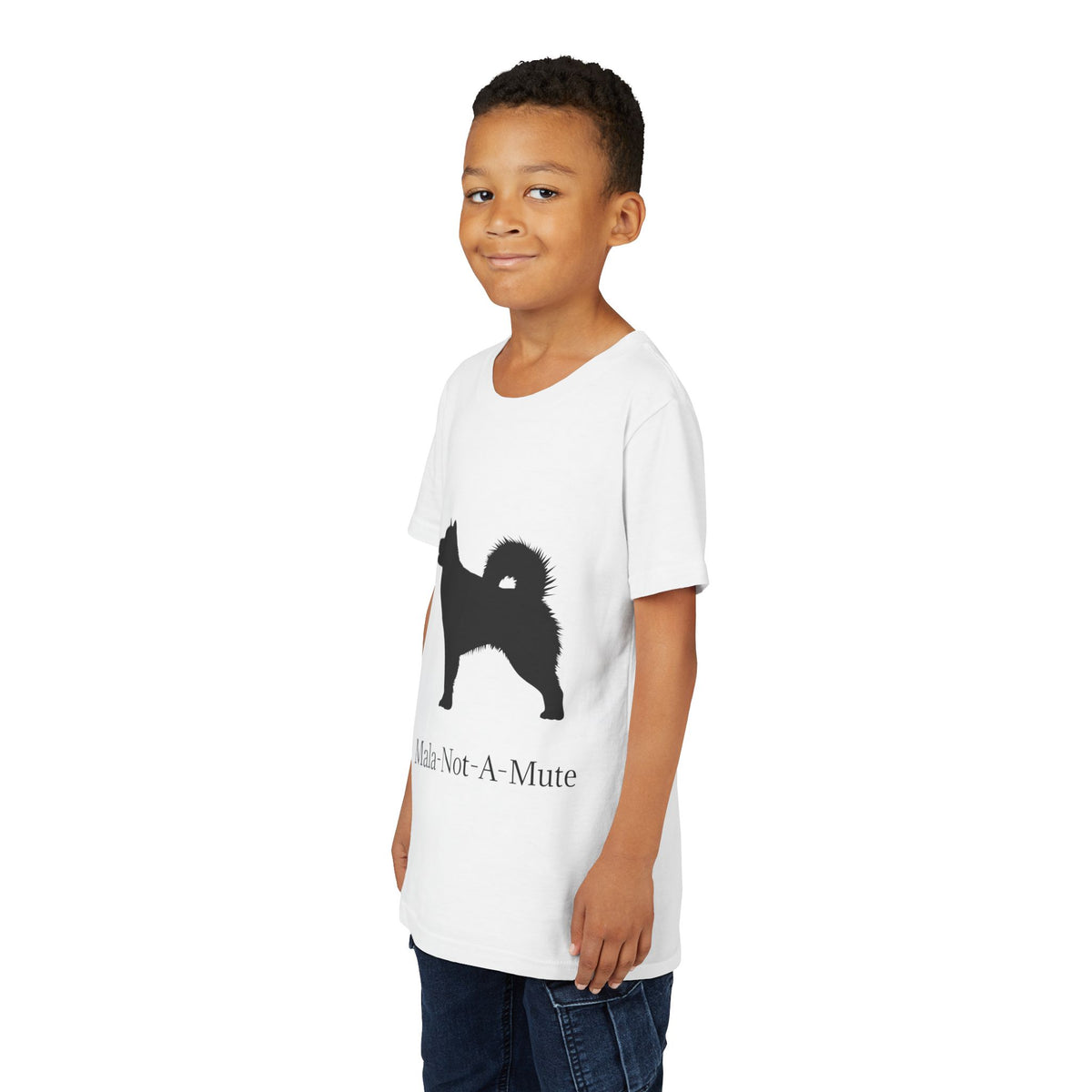 Mala-Not-A-Mute Youth Unisex Short Sleeve Crewneck Tee