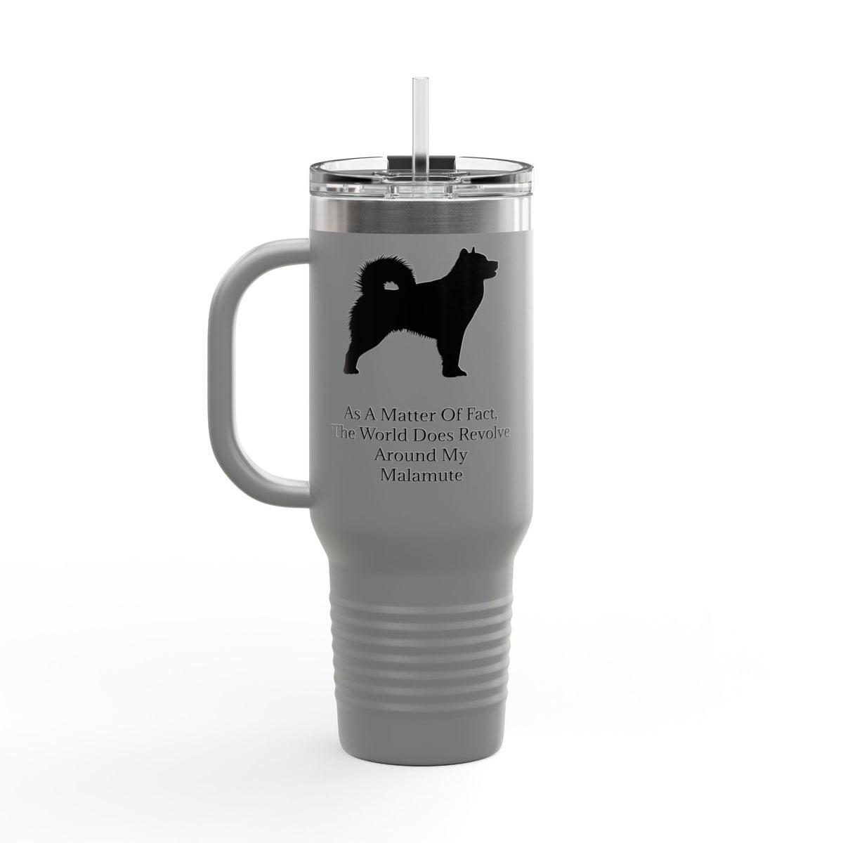 Matter Of Fact Malamute Insulated Travel Mug
