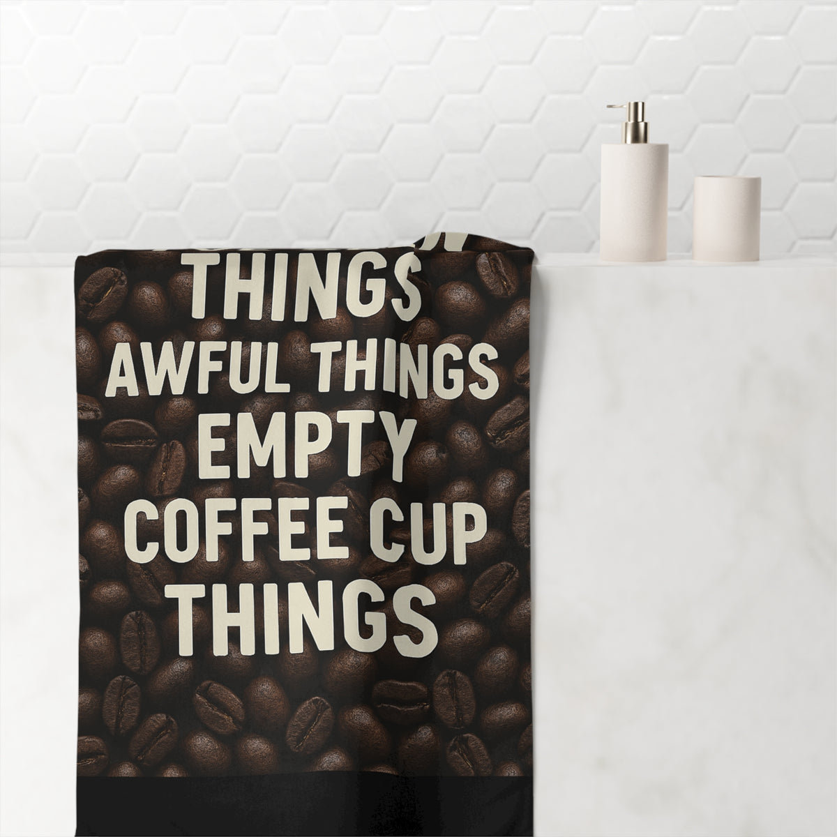 I've Seen Things Mink-Cotton Beach Towel