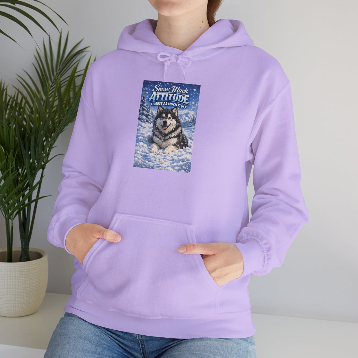 Snow Much Attitude Unisex Hoodie