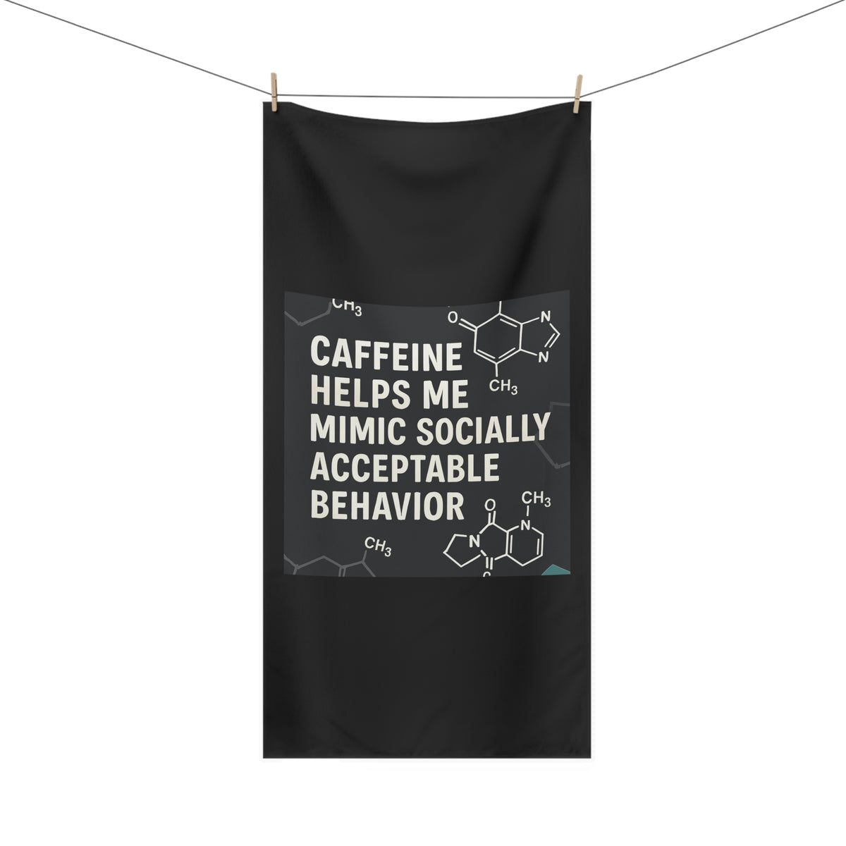 Socially Acceptable Mink-Cotton Beach Towel