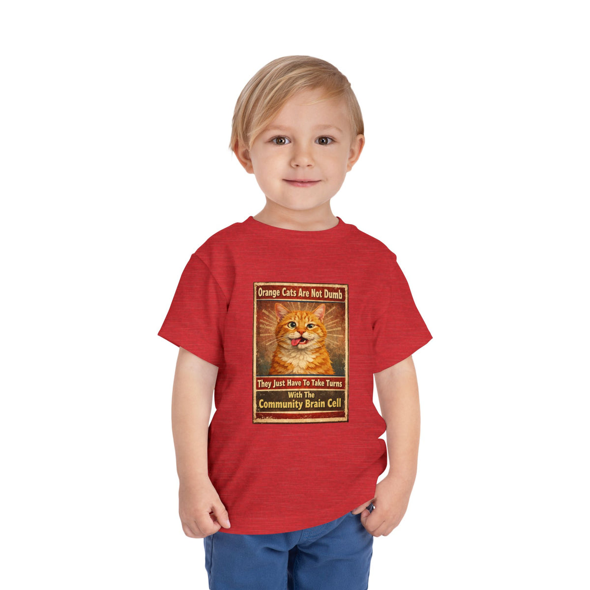 Community Brain Cell Toddler Unisex Short Sleeve Crewneck Tee