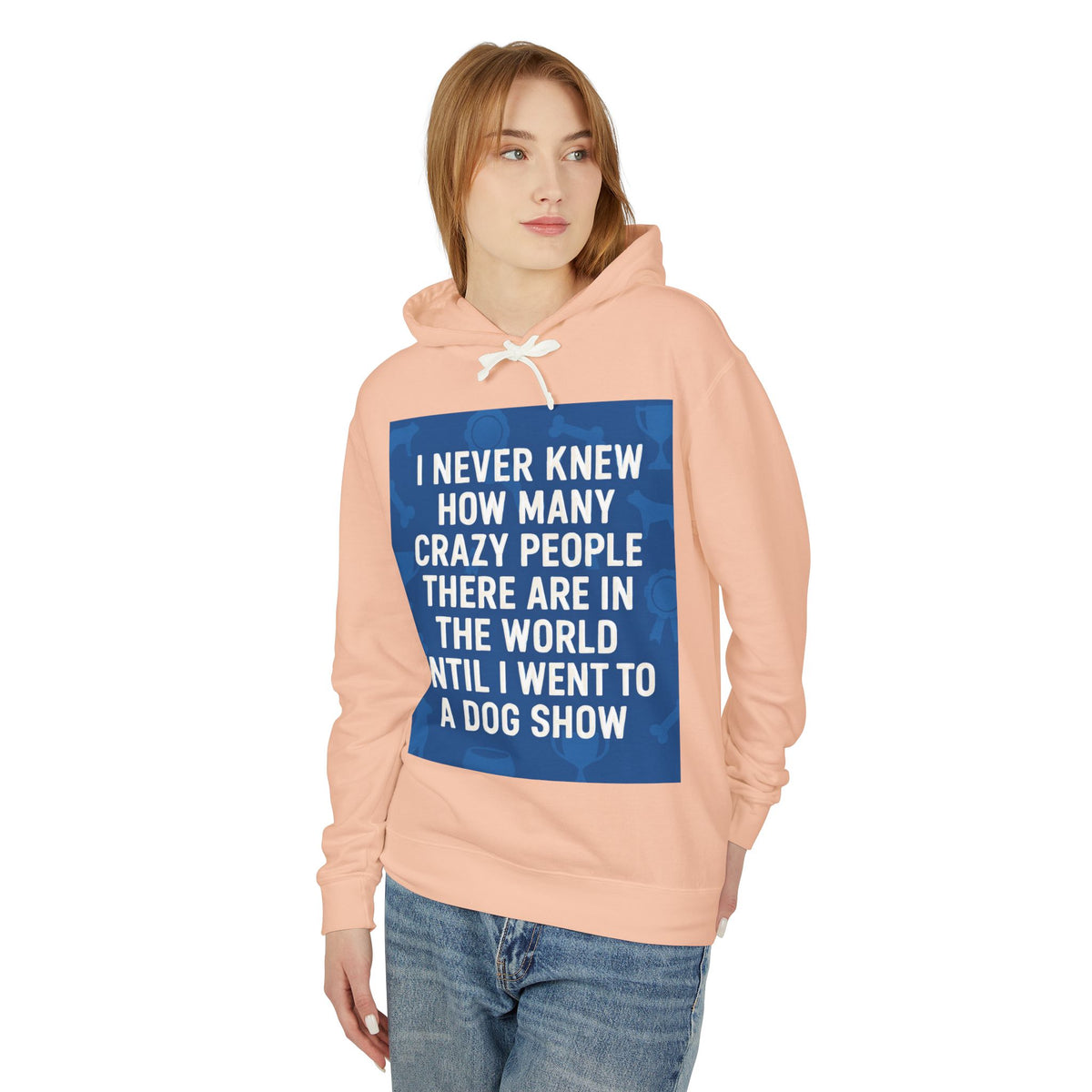Never Knew Unisex Lightweight Hoodie