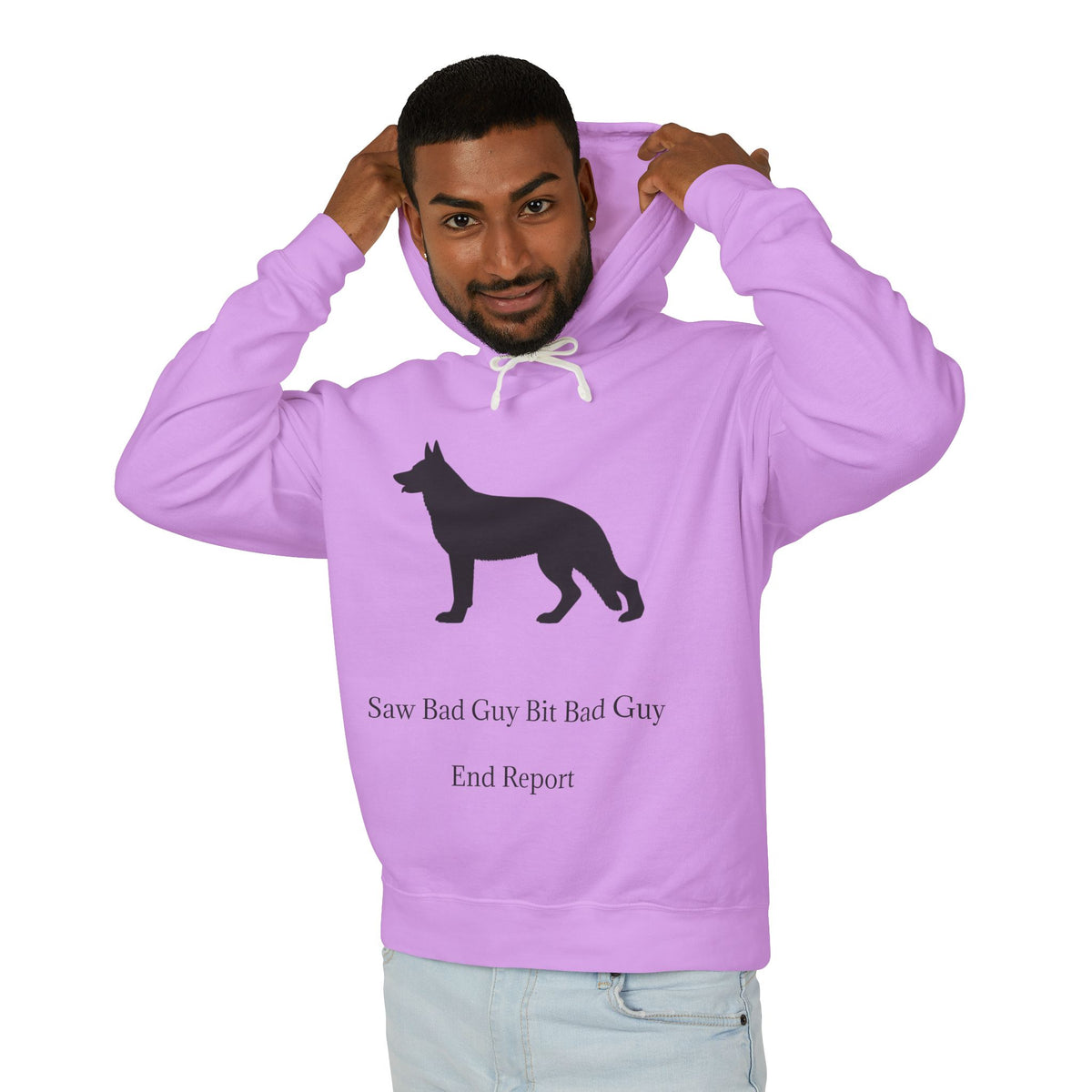 Bad Guy Unisex Lightweight Hoodie