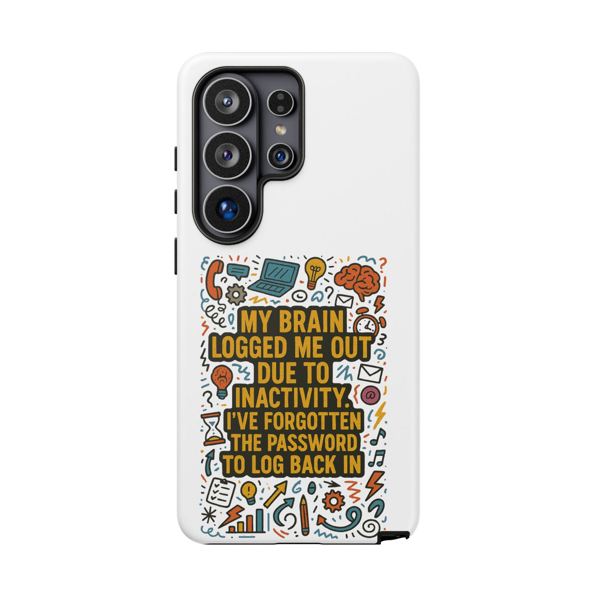 Logged Out Samsung Case