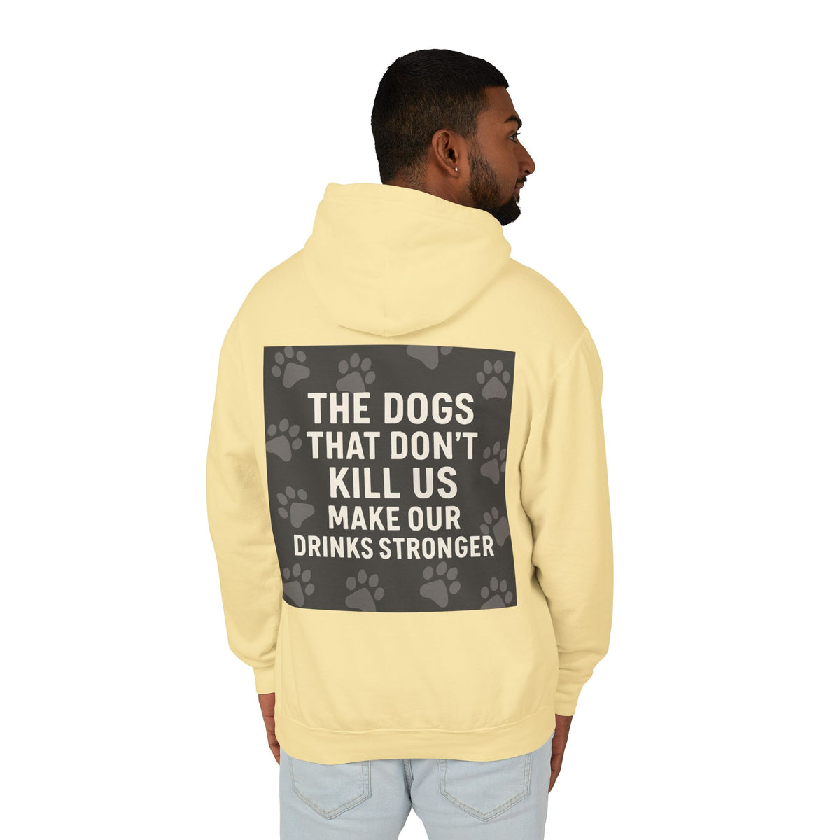 Drinks Stronger Unisex Lightweight Hoodie