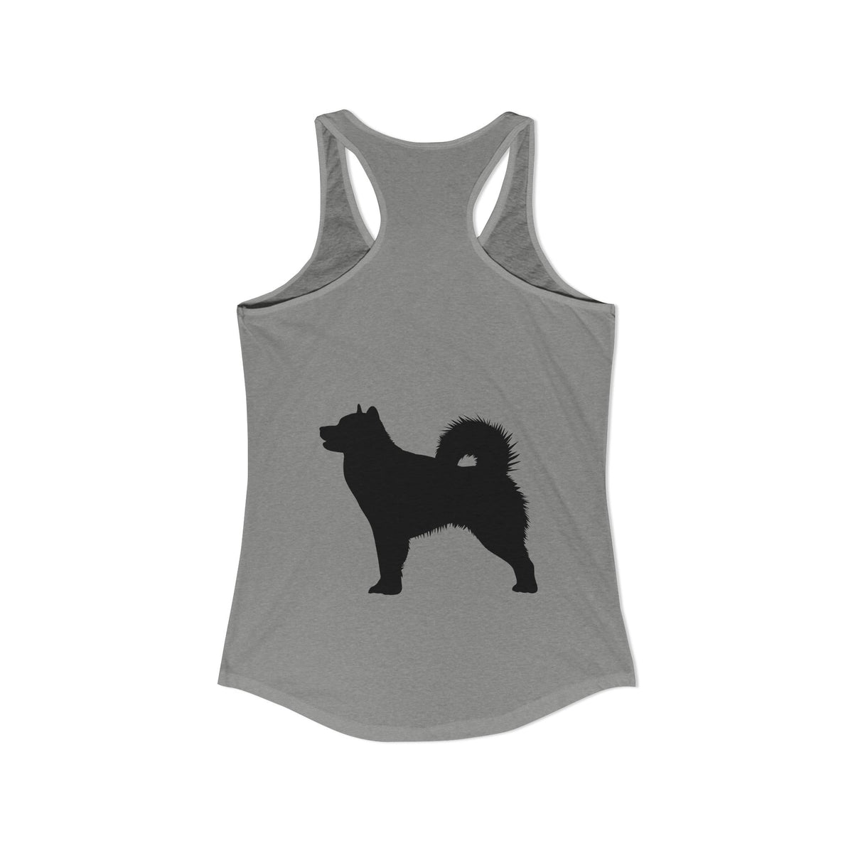 Malamute Silhouette Women's Racerback Tank