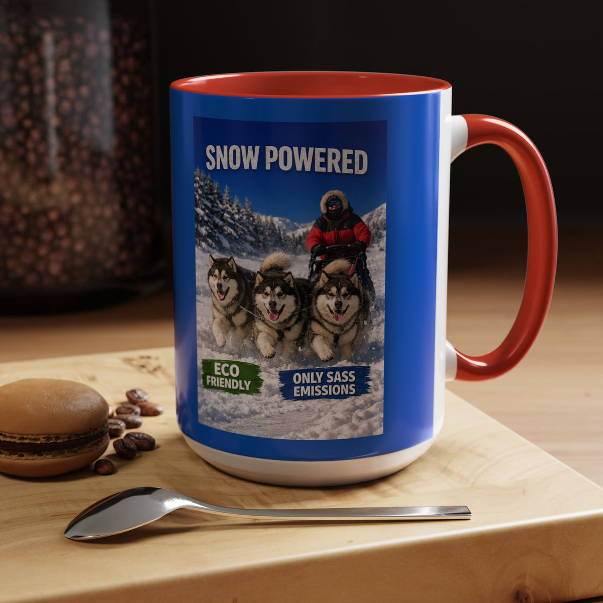 Snow Powered 2-Tone Coffee Mug