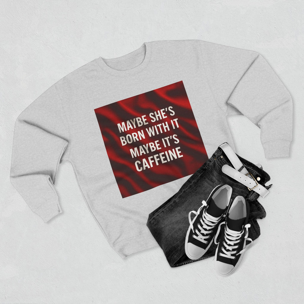 Born With It Unisex Crewneck Sweatshirt