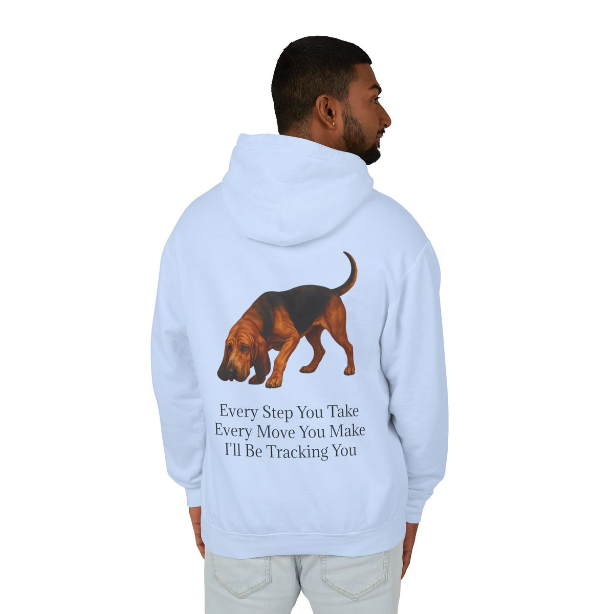 Tracking You Unisex Lightweight Hoodie