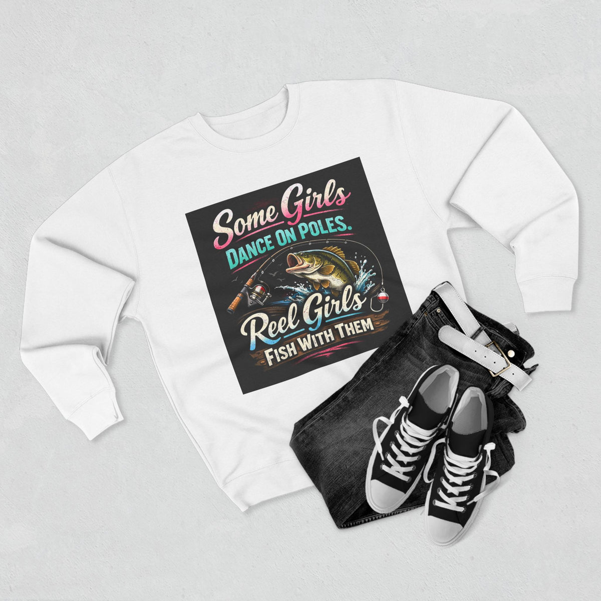 Reel Girls Unisex Crewneck Sweatshirt