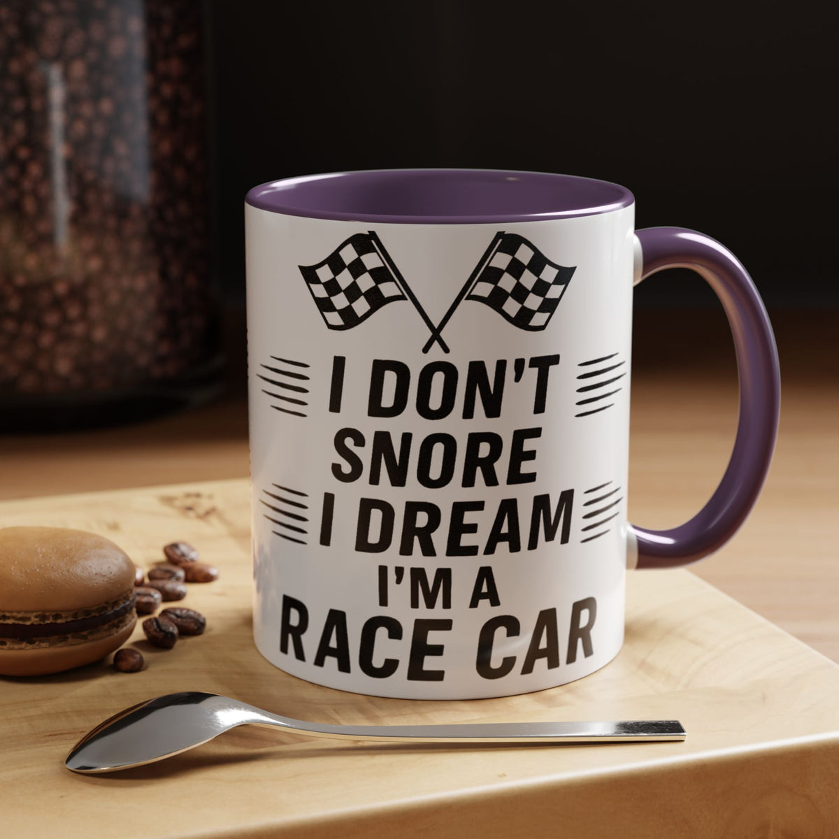 I Don't Snore 2-Tone Coffee Mug