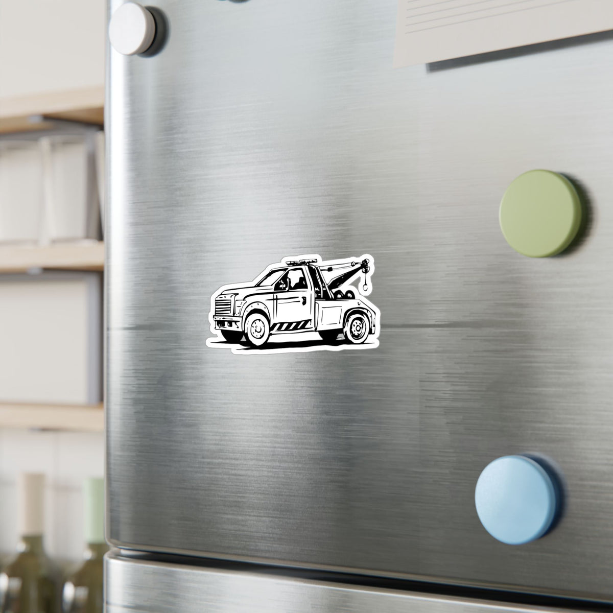 Wheel Lift Tow Truck Vinyl Decal