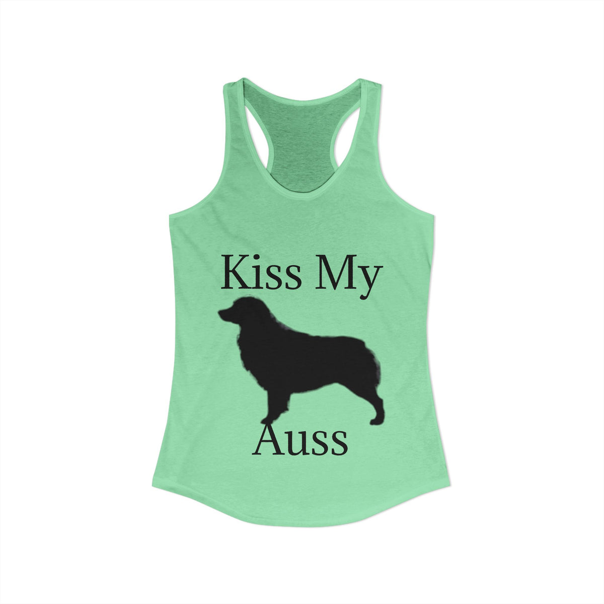 Kiss My Auss Women's Racerback Tank