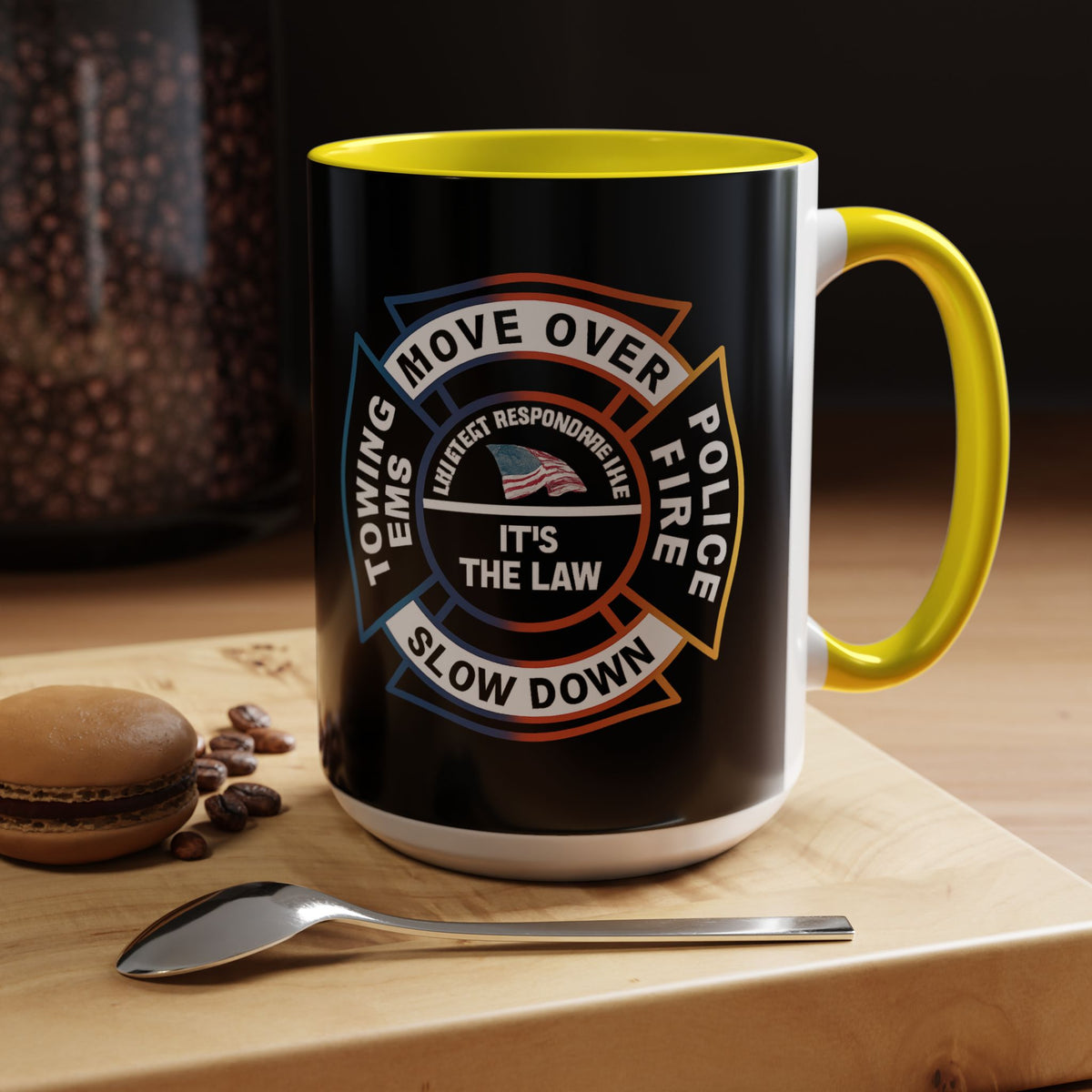 Let First Responders Live 2-Tone Coffee Mug