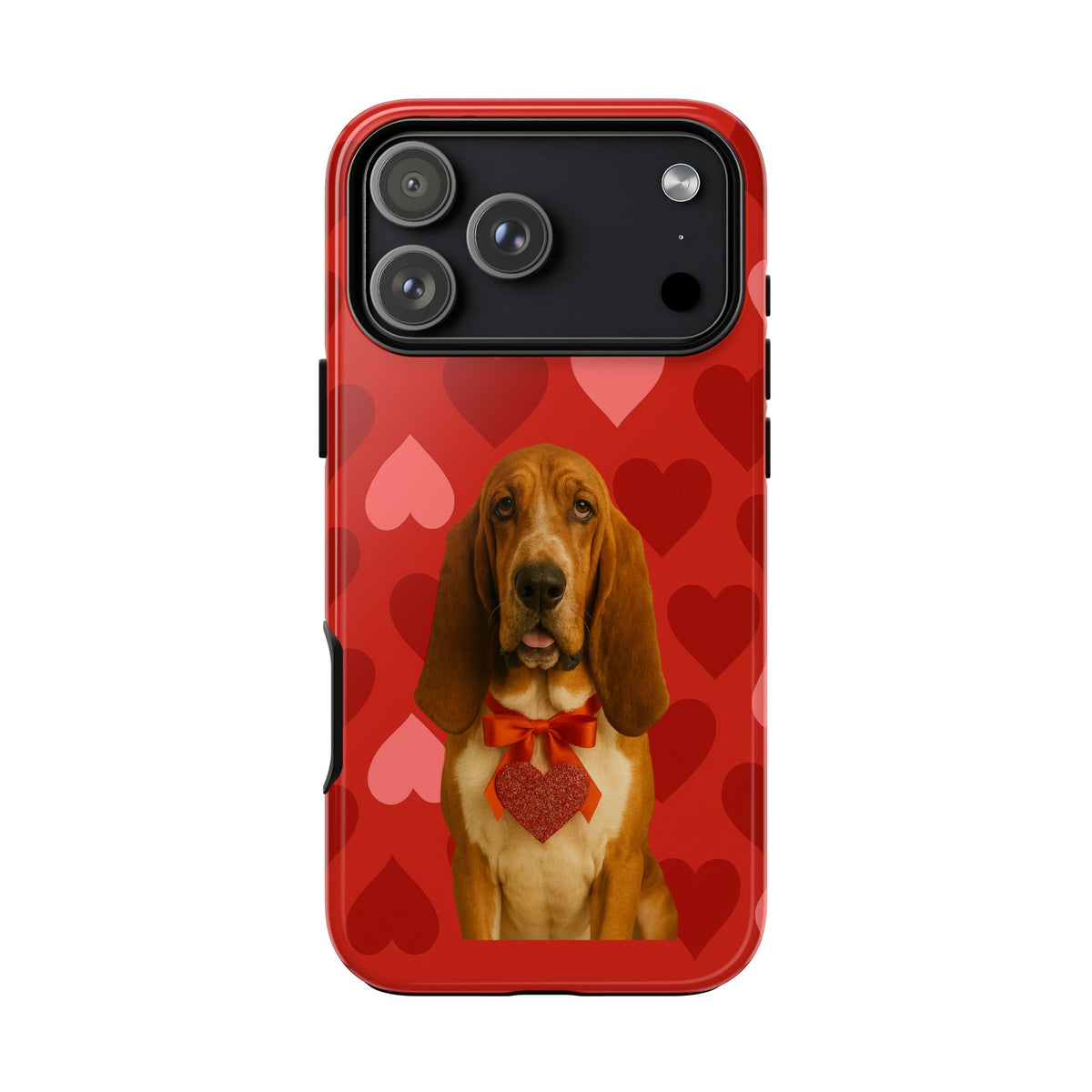 Cupid's Companion Basset iPhone Case