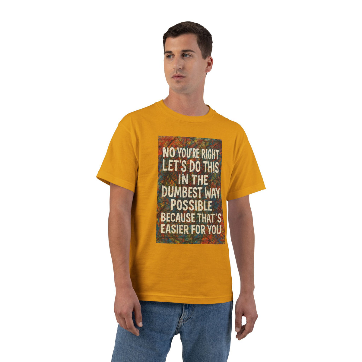 Easier For You Men's Short-Sleeve Crewneck Tee