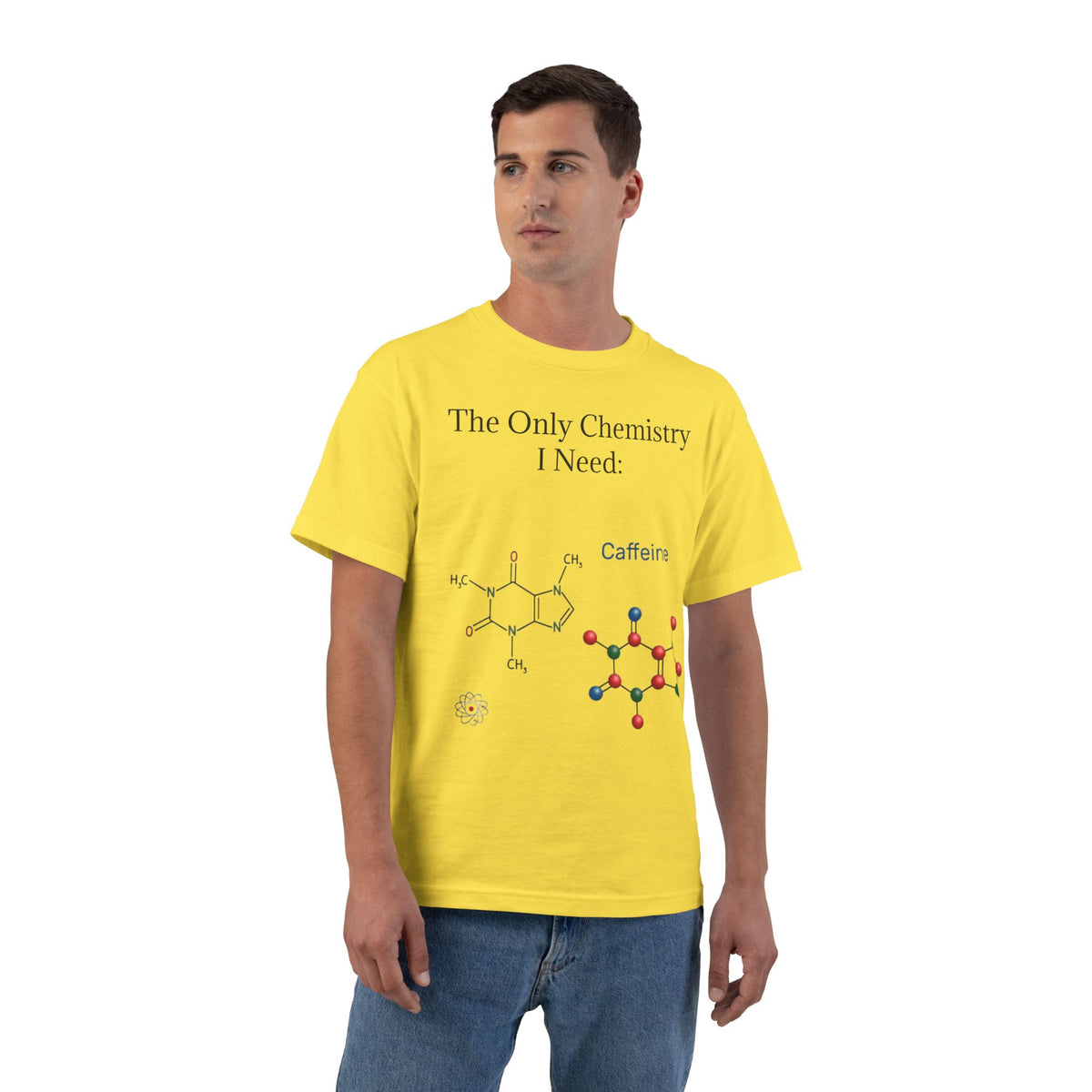Chemistry Lesson Men's Short-Sleeve Crewneck Tee