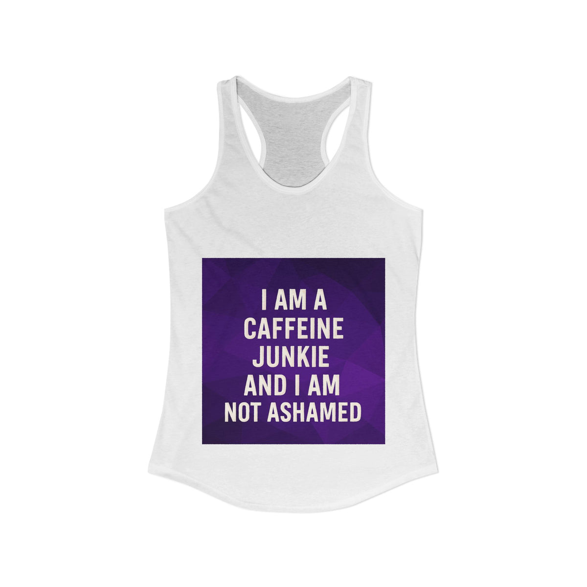 Caffeine Junkie Women's Racerback Tank