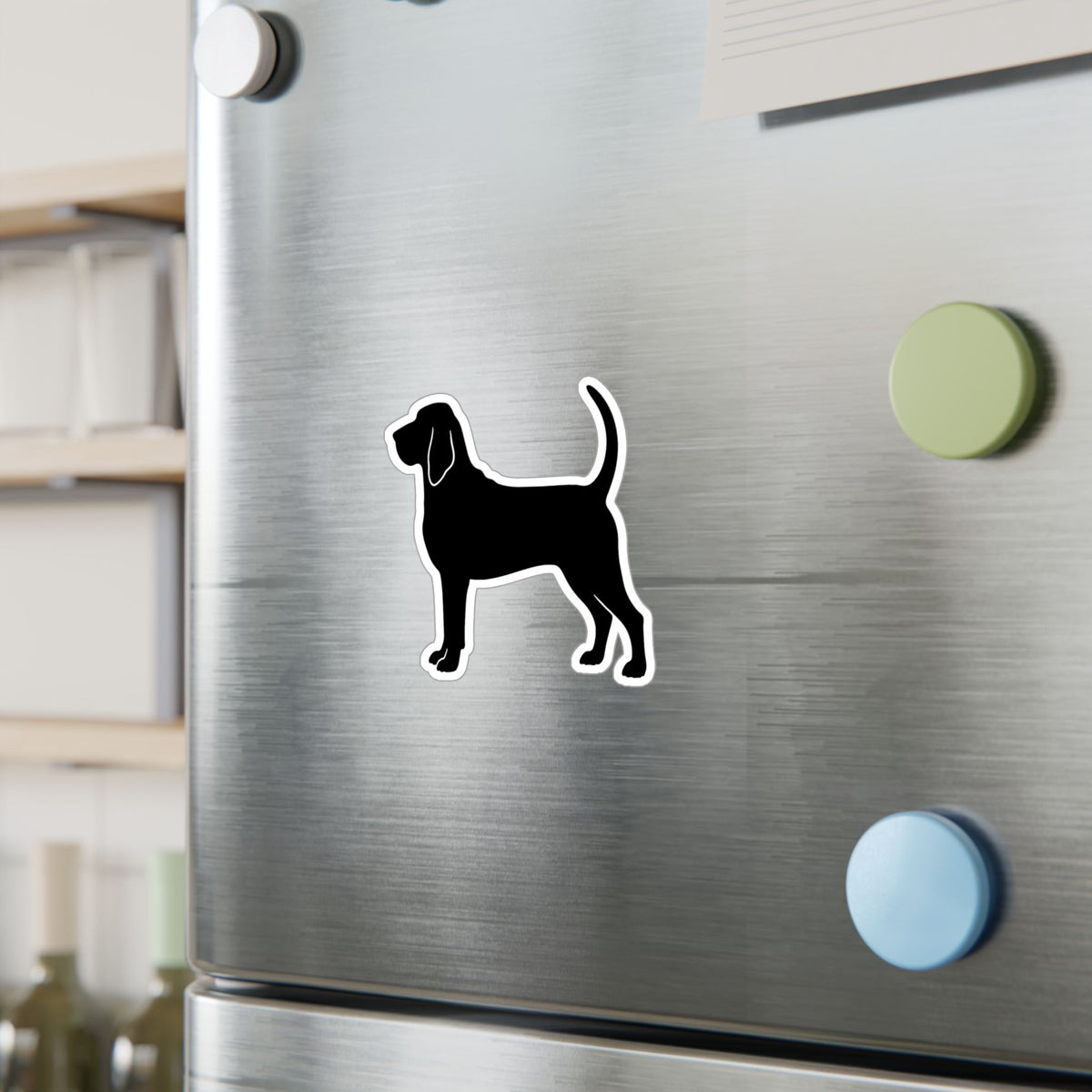 Bloodhound Silhouette Vinyl Decal