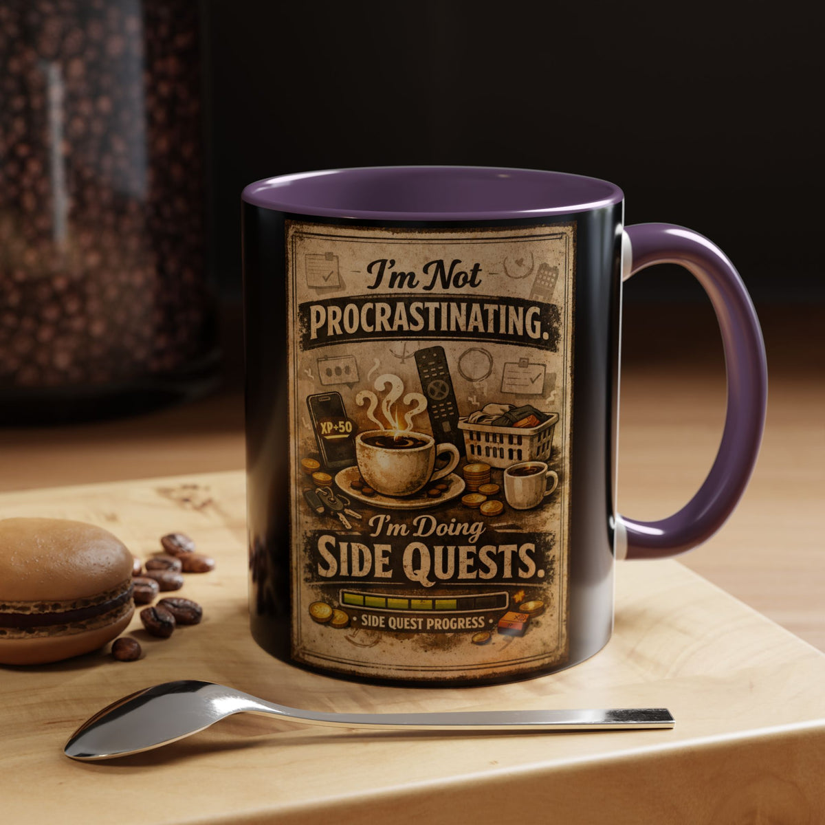 Procrastinating 2-Tone Coffee Mug