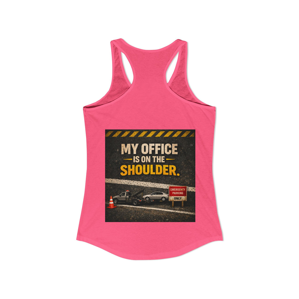 My Office Women's Racerback Tank