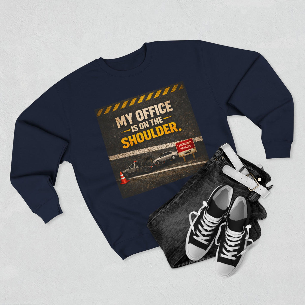 My Office Unisex Crewneck Sweatshirt