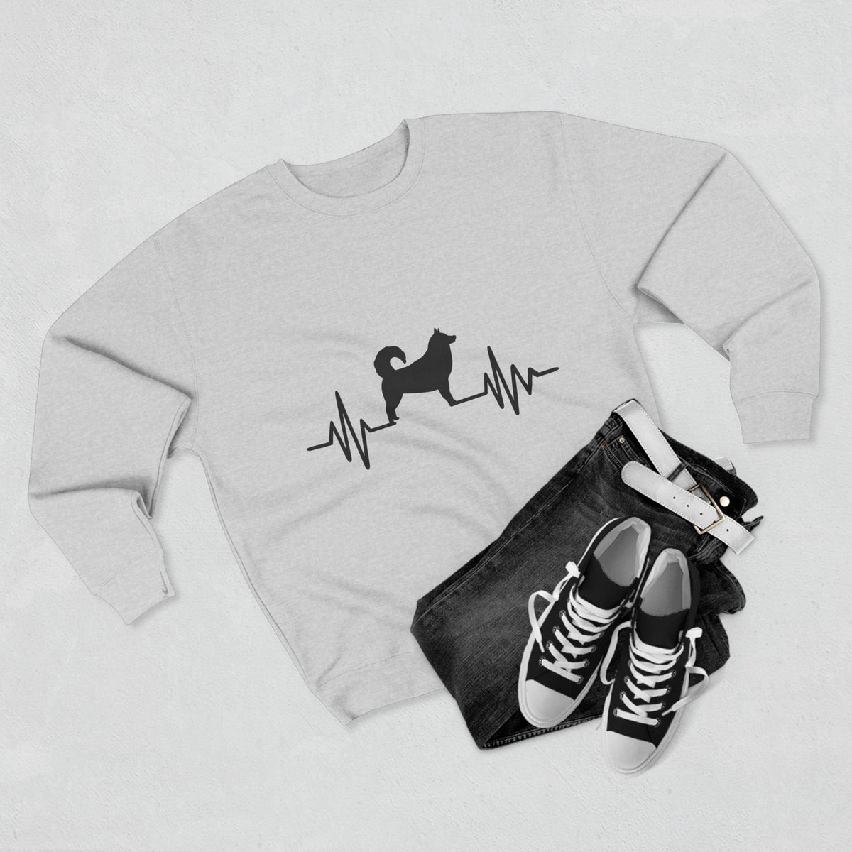 My Heart Beats For Malamutes Unisex Crewneck Sweatshirt