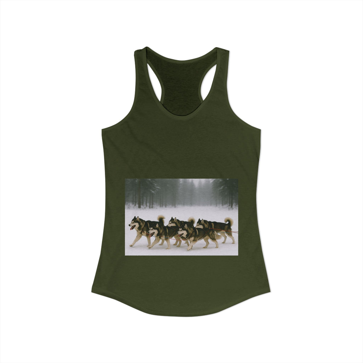 Mush On Women's Racerback Tank