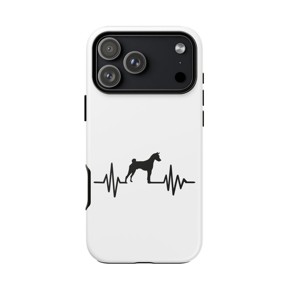 My Heart Beats For Basenjis iPhone Case