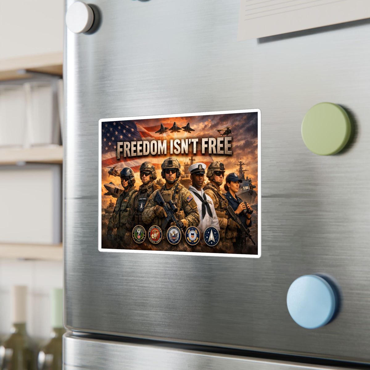 Freedom Isn't Free Vinyl Decal