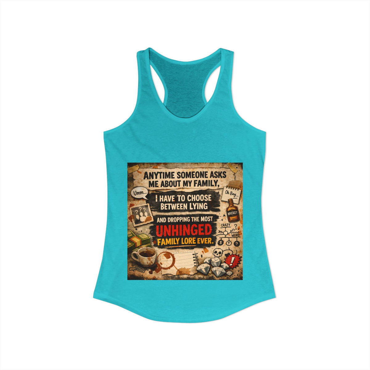Unhinged Family Women's Racerback Tank