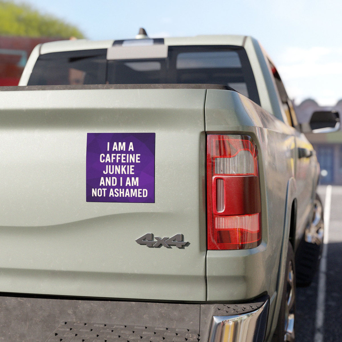 Caffeine Junkie Indoor/Outdoor Magnet