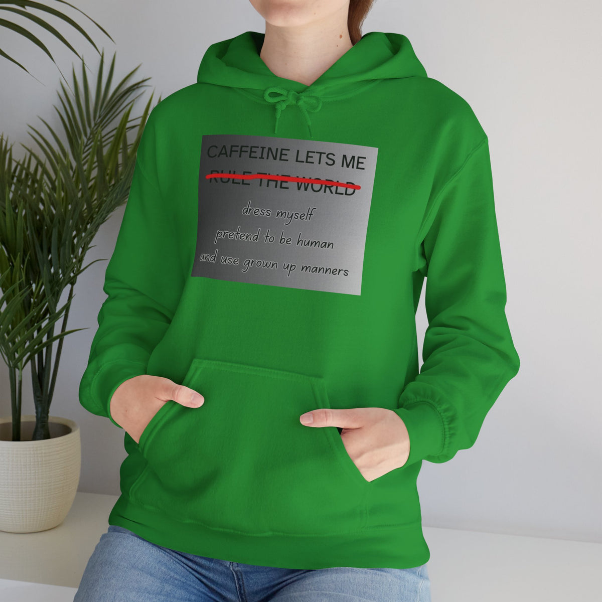 Caffeine Lets Me Unisex Hoodie