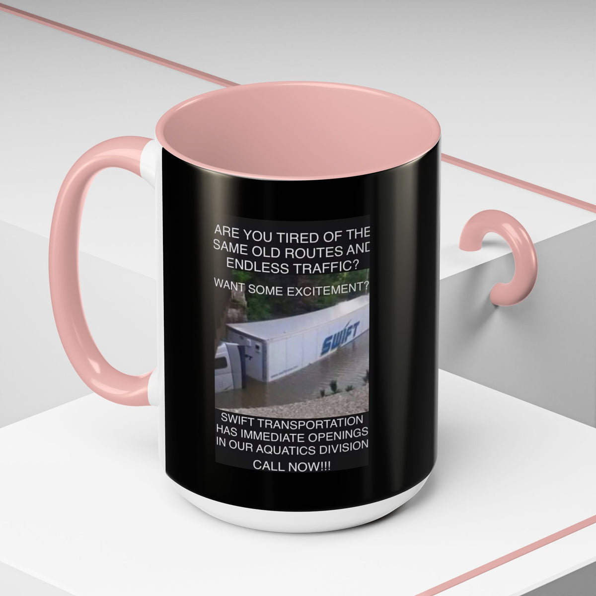 Swift Aquatics 2-Tone Coffee Mug