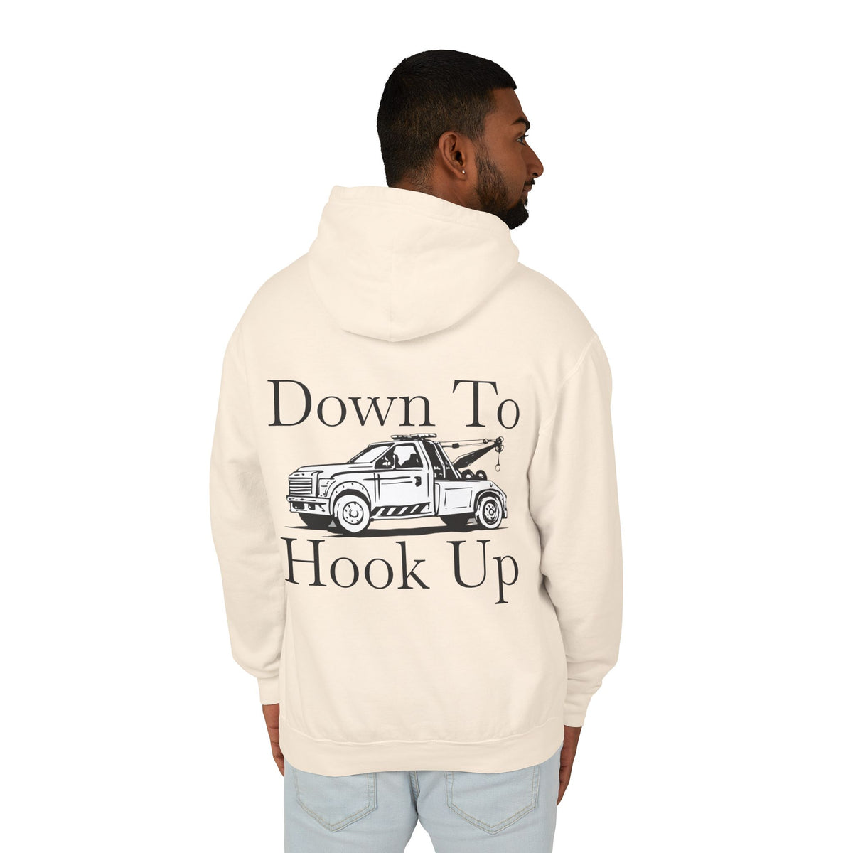 Down To Hook Up Unisex Lightweight Hoodie