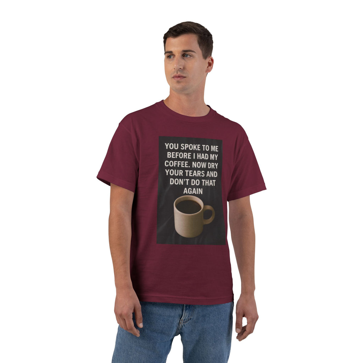 Dry Your Tears Men's Short-Sleeve Crewneck Tee