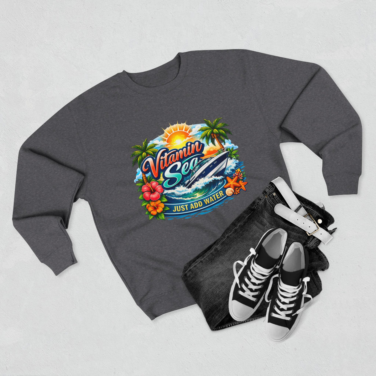 Vitamin Sea Unisex Crewneck Sweatshirt