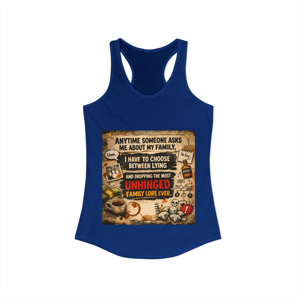 Unhinged Family Women's Racerback Tank