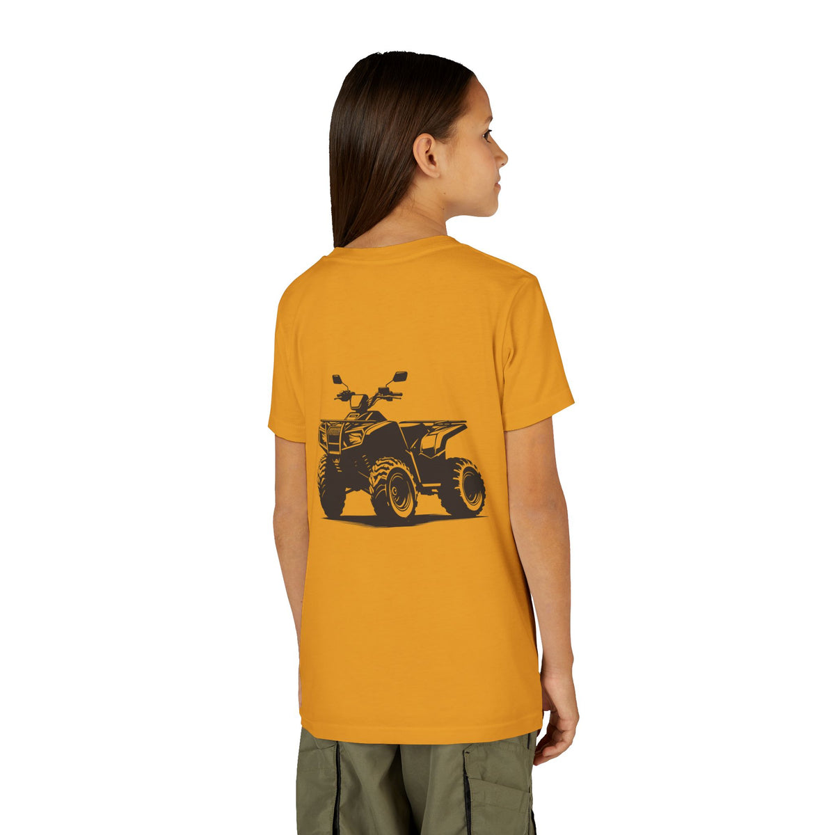 Off The Beaten Path Quad Youth Unisex Short Sleeve Crewneck Tee