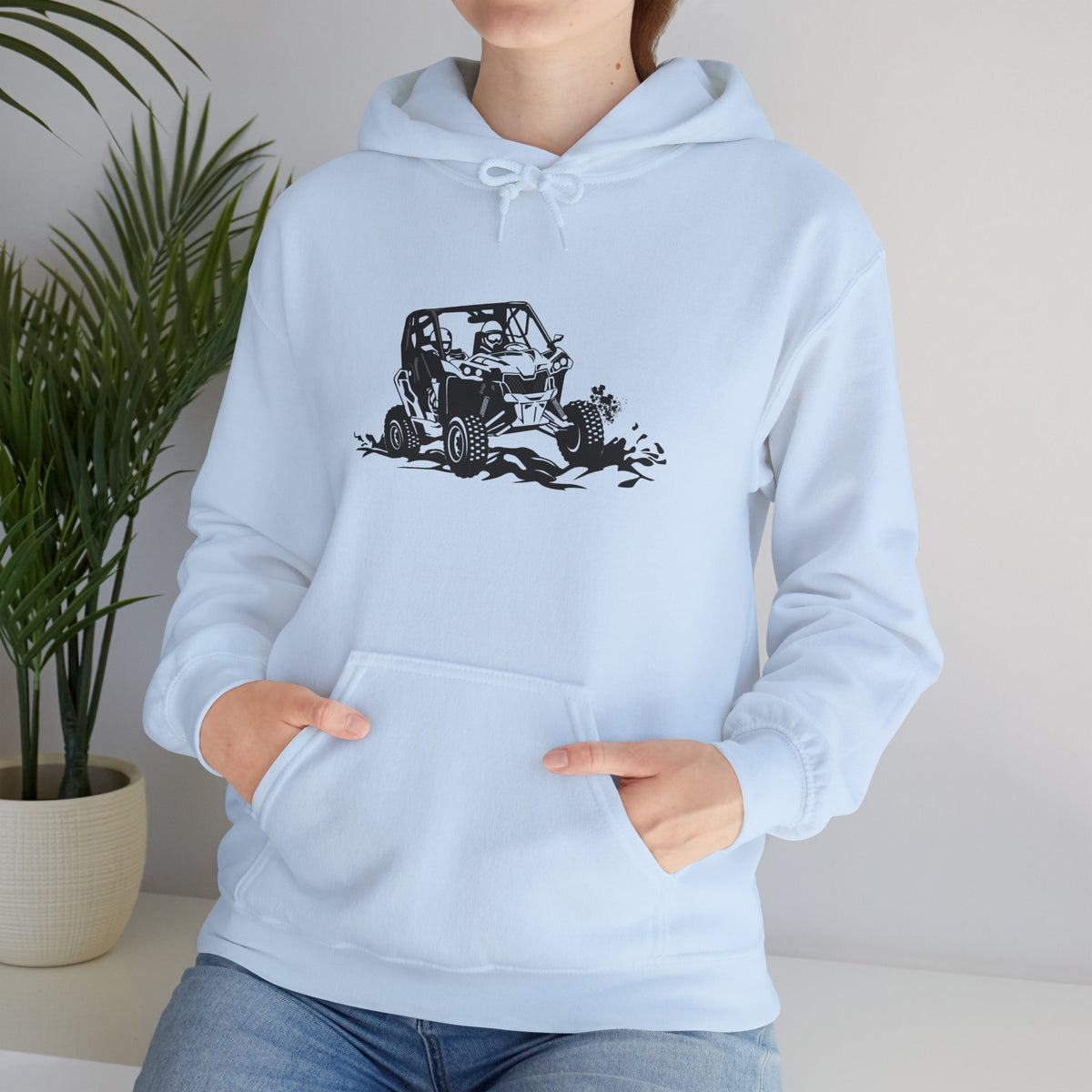 Slingin' Mud Side By Side Unisex Hoodie
