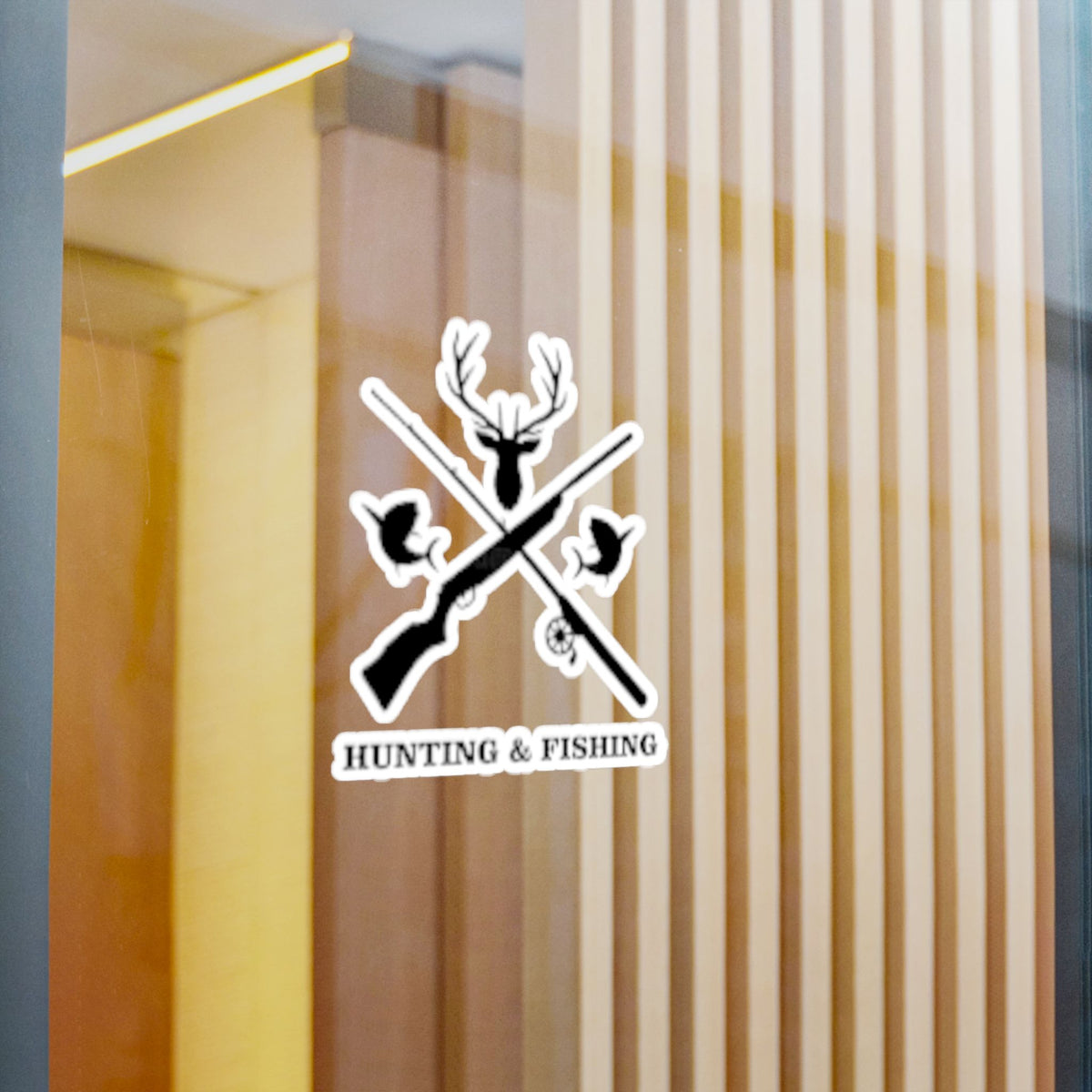 Hunting/Fishing Vinyl Decal