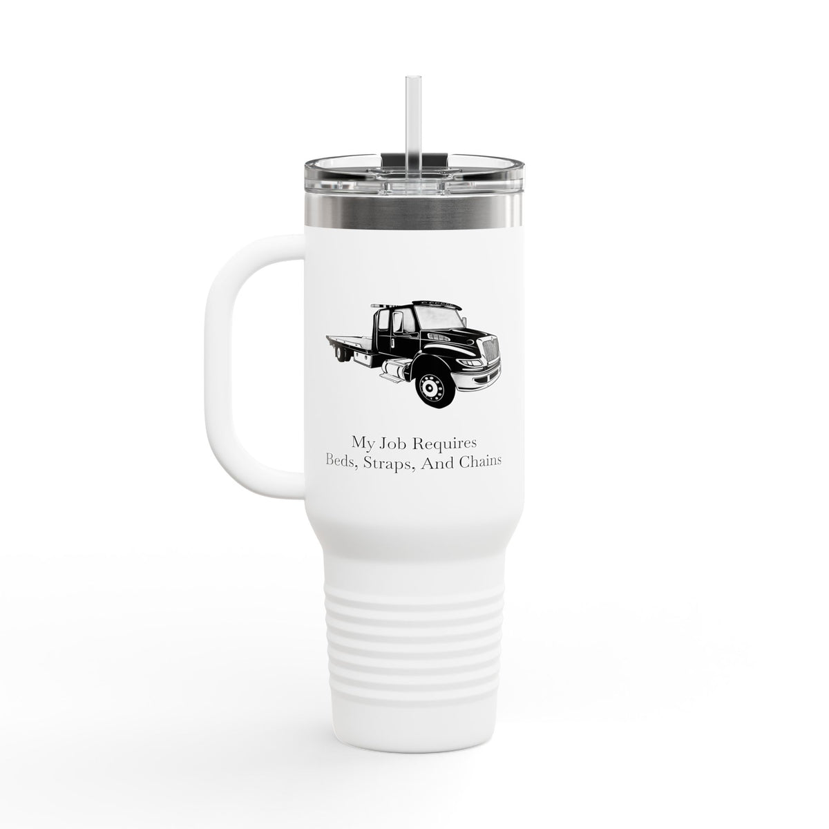 Beds, Straps, And Chains Insulated Travel Mug