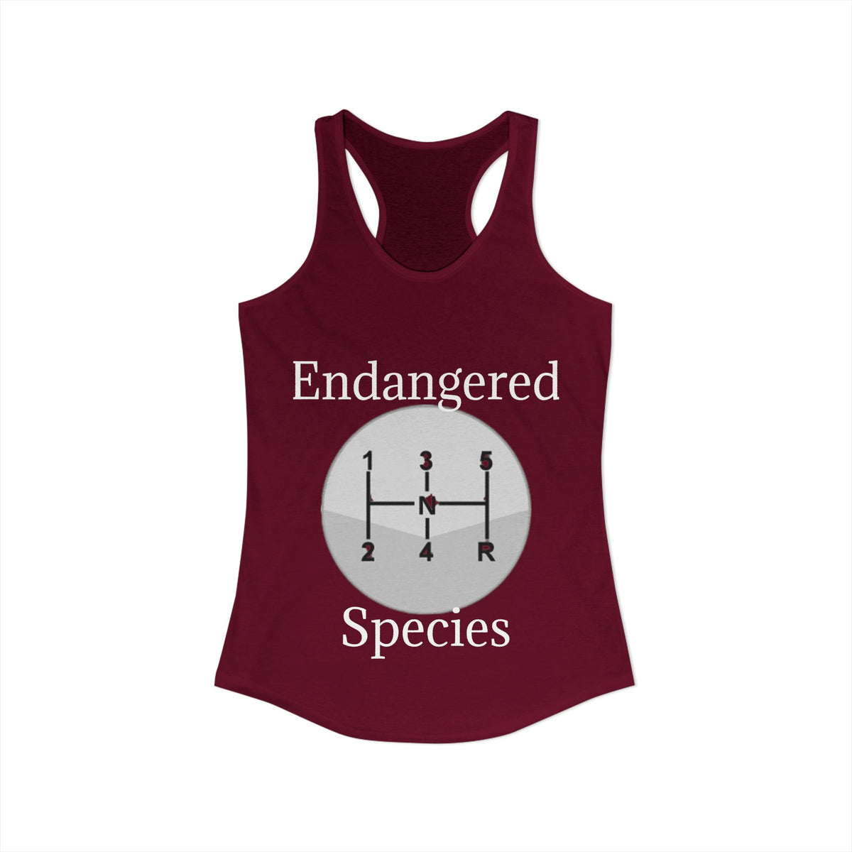 Endangered Species Women's Racerback Tank