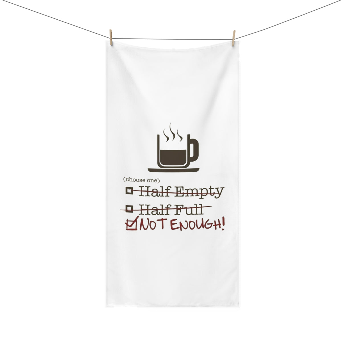 Not Enough Mink-Cotton Beach Towel